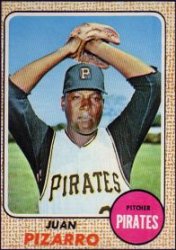 1968 Topps Baseball Cards      019      Juan Pizarro